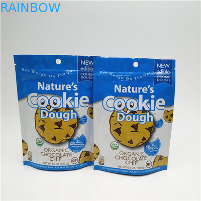 Najlepiej sprzedający się pieczęć cieplna Logo niestandardowe Drukowane stand up Zipper pouch ponownie zamknięte plastikowe opakowanie pieczęci żywnościowej