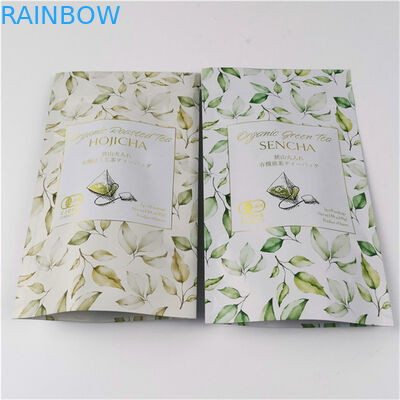 Fashion Pack Custom Logo Drukowane Akceptowane do 10 kolorów Dostępne plastikowe folie worek herbaciarny