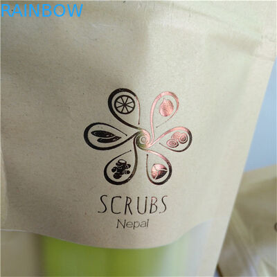 Dostosowana torebka stojąca z zamkiem błyskawicznym i drukiem rotograwiurowym, zgrzewana termicznie do pakowania przekąsek