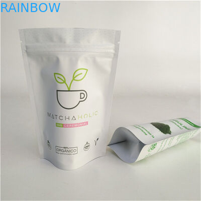 Niestandardowe drukowanie pieczęci cieplnej wielokrotnego użytku stand up bag Food Grade Mylar Sachet Packaging