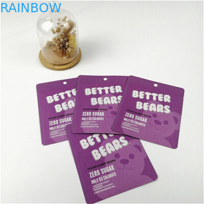 Akceptowane Do 10 kolorów Dostępne Wysokiej jakości, ponownie zamykalny worek opakowaniowy Mylar Sachet