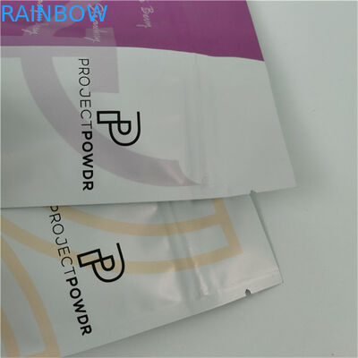 Opakowanie z plastiku do zamykania z powrotem Mat Finish Foil Aluminium Mylar Plastic Standing Bag Logo