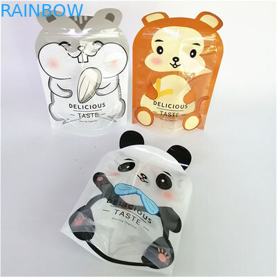 Zamówiona wodoodporna folia aluminiowa stojąca do góry do pakowania przekąsek żywnościowych