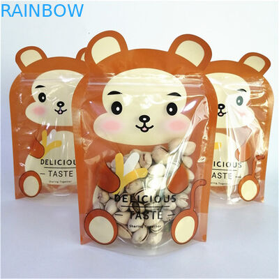 Kolorowe, odporne na zapach i wilgoć, plastikowe torebki Mylar do pakowania typu stand-up