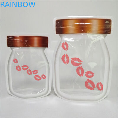 Nowy projekt Najlepiej sprzedający Gęstość niestandardowa Niestandardowe logo Drukowane Stojąco Zamknięta Torba Plastic Food Seal Packaging