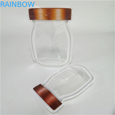 Nowy projekt Najlepiej sprzedający Gęstość niestandardowa Niestandardowe logo Drukowane Stojąco Zamknięta Torba Plastic Food Seal Packaging