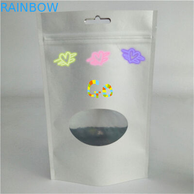 Zapewnienie jakości Kolorowe drukowanie pieczęci żywnościowej Opakowanie Mat Finish Mylar Plastic Standing Bag Logo dostosowane