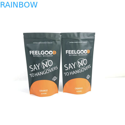 Zastosowany rozmiar i projekt Potrzeby Stojąca folia aluminiowa Zamknięty worek Bezwonny zapach Zastosowany Drukowany