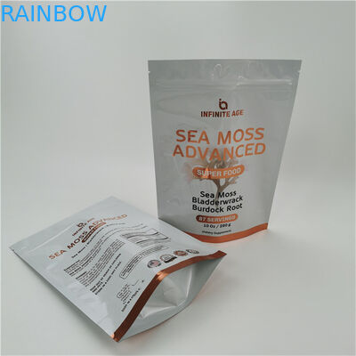 Akceptowane Do 10 kolorów Dostępne Łatwe łzawy linia Stoj worek torba pieczęć cieplna Zipper Top