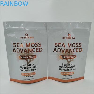 Akceptowane Do 10 kolorów Dostępne Łatwe łzawy linia Stoj worek torba pieczęć cieplna Zipper Top