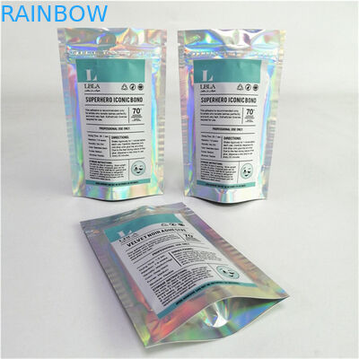 Sprzedaż hurtowa Niestandardowe Logo Drukowanie cyfrowe Plastic PET Gładkie Przystosowana Cena Stojące worki z zamkiem