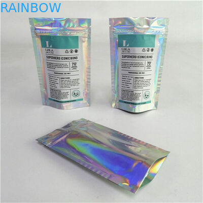 Sprzedaż hurtowa Niestandardowe Logo Drukowanie cyfrowe Plastic PET Gładkie Przystosowana Cena Stojące worki z zamkiem