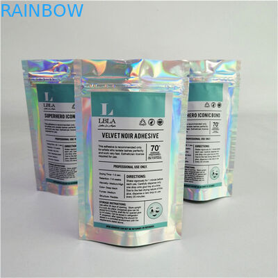 Sprzedaż hurtowa Niestandardowe Logo Drukowanie cyfrowe Plastic PET Gładkie Przystosowana Cena Stojące worki z zamkiem