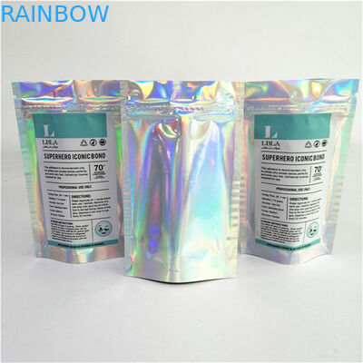 Sprzedaż hurtowa Niestandardowe Logo Drukowanie cyfrowe Plastic PET Gładkie Przystosowana Cena Stojące worki z zamkiem