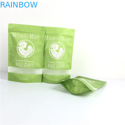 Opakowania spożywcze Drukowanie grawerowane Mylar Doypack z oknem