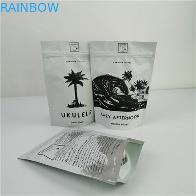 Kolorowe drukowanie na zamówienie grubość opakowanie przeciekające worek worek do ziarna kawy