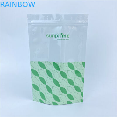 Maty PET/PE Zipper Food Doypack z akceptowanym logo na zamówienie