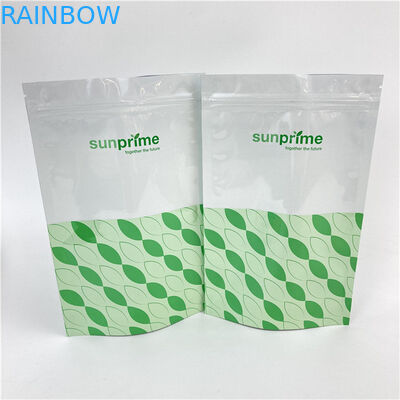 Maty PET/PE Zipper Food Doypack z akceptowanym logo na zamówienie