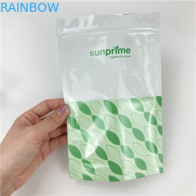 Maty PET/PE Zipper Food Doypack z akceptowanym logo na zamówienie