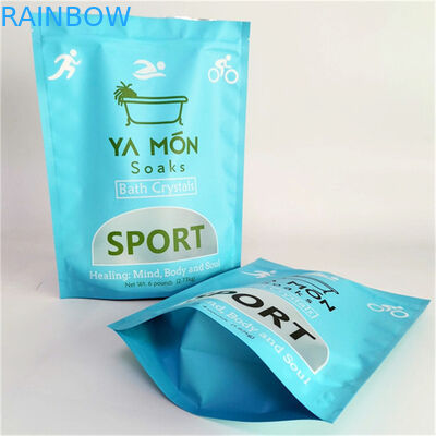 Wyciek odporny Matt Finish Mylar Doypack z oknem dostosowany do rozmiaru i potrzeb projektowych