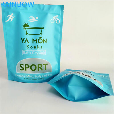 Wyciek odporny Matt Finish Mylar Doypack z oknem dostosowany do rozmiaru i potrzeb projektowych