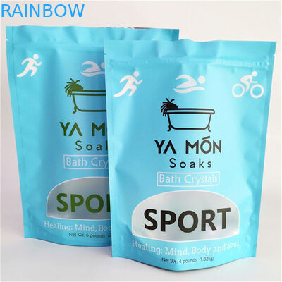 Wyciek odporny Matt Finish Mylar Doypack z oknem dostosowany do rozmiaru i potrzeb projektowych