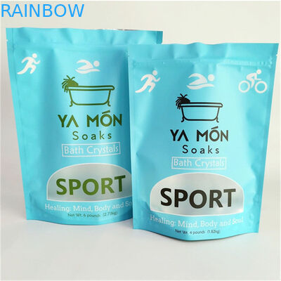 Wyciek odporny Matt Finish Mylar Doypack z oknem dostosowany do rozmiaru i potrzeb projektowych