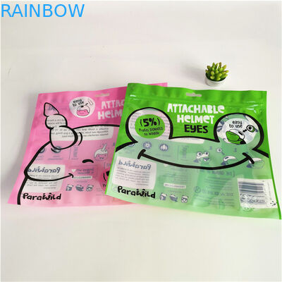 Środowiskowo przyjazny, trójstronny, zamknięty worek Mylar z zamkiem