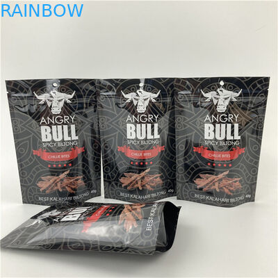 Pojemnik stojący z wyciągiem zamykania/pojemnik opakowania drukowany cyfrowo