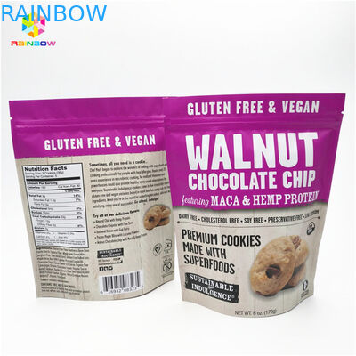 Matte Finish Kolorowe Drukowanie Folia Aluminiowa Mylar Doypack z dostosowanym rozmiarem i projektem