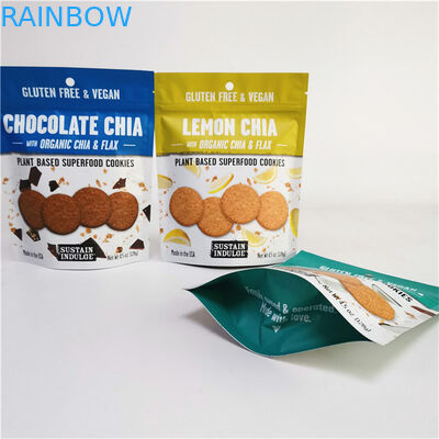 Logo na zamówienie Drukowana folia aluminiowa Mylar Doypack z grawerowaniem Drukowanie powierzchni obsługi