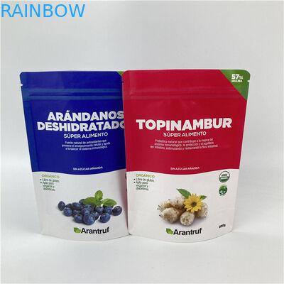 Dostosowany rozmiar / projekt Kolorowy druk Doypack Ekologiczne i bezpieczne materiały