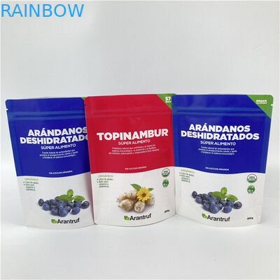 Dostosowany rozmiar / projekt Kolorowy druk Doypack Ekologiczne i bezpieczne materiały