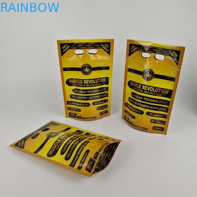 Protein Powder Ziplock Food Packaging Bags z cyfrowym drukiem plastikowym