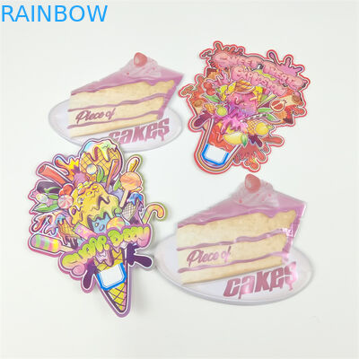 Wycinek 3,5 g specjalne torby ciasteczka cukierki przekąski stand up Zipper torba