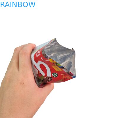 Biodegradowalna, spożywcza torebka do pakowania przekąsek, zgrzewana termicznie, z folii aluminiowej, z zamknięciem strunowym, do orzechów, herbaty, kawy, karmy dla zwierząt