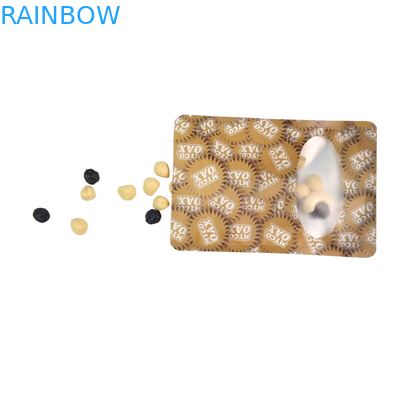 Opakowanie z torbą stojącą, trzystronna pieczęć, płaska, wielokrotnie używalna szyba z zamkniętym zamkiem, Mylar, folia aluminiowa, plastikowe torebki wielokrotnego użycia