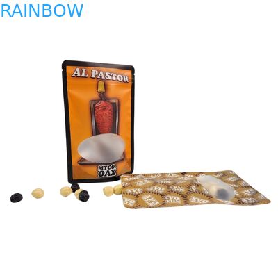 Opakowanie z torbą stojącą, trzystronna pieczęć, płaska, wielokrotnie używalna szyba z zamkniętym zamkiem, Mylar, folia aluminiowa, plastikowe torebki wielokrotnego użycia