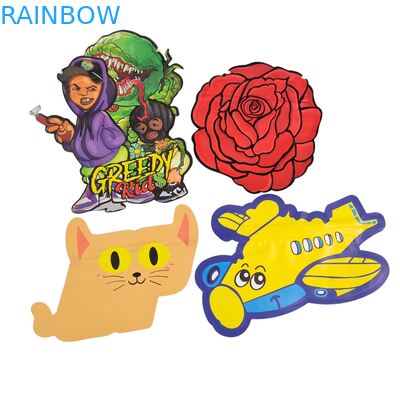 Nieregularne, zamykane strunowo, odporne na dzieci worki Mylar 3.5g, z nadrukiem cyfrowym, PET, z zamknięciem strunowym, opakowanie na jadalne żelki i ciasteczka