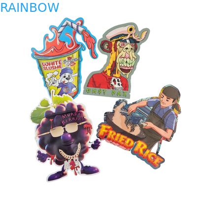 Nieregularne, zamykane strunowo, odporne na dzieci worki Mylar 3.5g, z nadrukiem cyfrowym, PET, z zamknięciem strunowym, opakowanie na jadalne żelki i ciasteczka