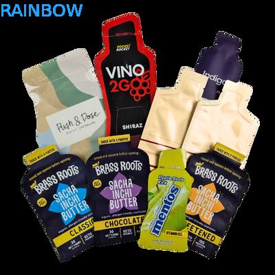 Niestandardowe drukowanie cyfrowe Hot Stamping Plastikowa torba do pakowania 5ml 10ml 30ml Mała próbka Saszetka Niestandardowa saszetka