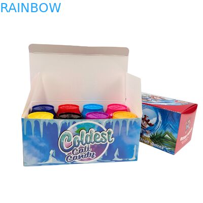 PET plastikowy pudełko z jedzeniem 3,5 g słodyczy sodnej z skręconą pokrywą