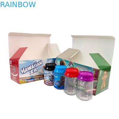 PET plastikowy pudełko z jedzeniem 3,5 g słodyczy sodnej z skręconą pokrywą