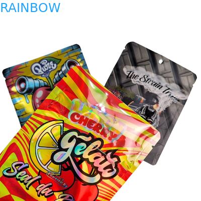 Opakowanie czekolady z grzybami, żelki, 8th Cali Food, torebki Doypack, worki Mylar, 3.5 Cali Packs, torby do pakowania jadalnych produktów, zgrzewane z 3 stron