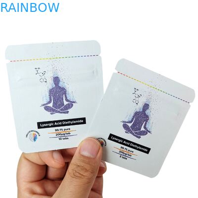 Niestandardowe Rozmiary Zgrzewane Cieplnie Saszetki Kosmetyczne z Folią Aluminiową z Niestandardowym Logo