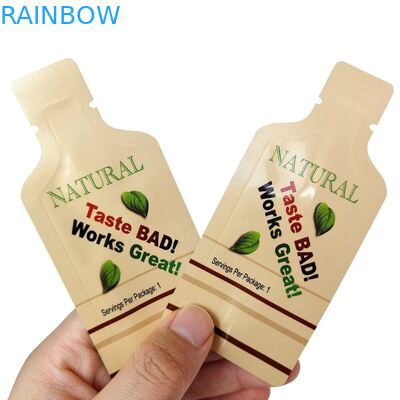 Niestandardowe Rozmiary Zgrzewane Cieplnie Saszetki Kosmetyczne z Folią Aluminiową z Niestandardowym Logo