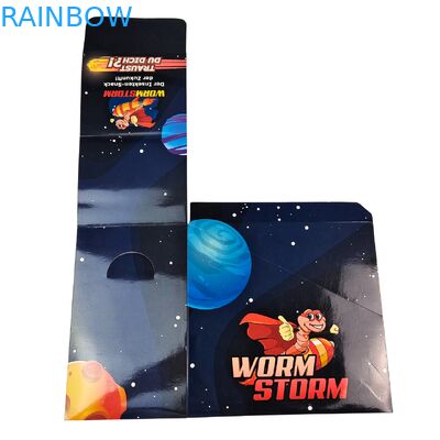 Niestandardowe składane pudełko kartonowe 3,5g do ekspozycji detalicznej na śniadaniowe płatki zbożowe, suszone owoce, orzechy, ziarna i pakowanie żywności