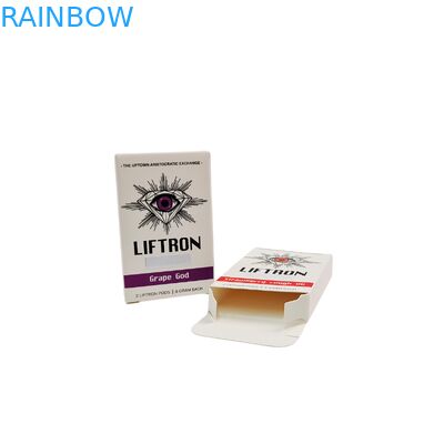 Biodegradowalny składany karton z papieru Kraft, opakowanie do przechowywania z wyróżnieniem żywnościowym, wyraziste opakowanie do świeczek, cukierki, karton składany