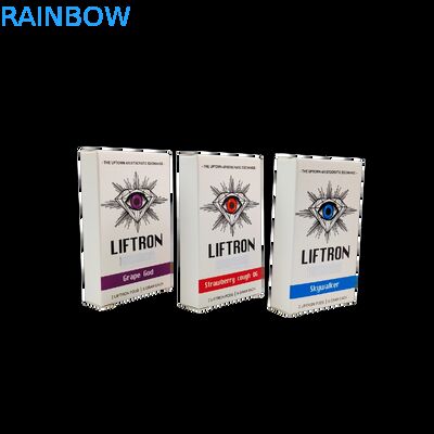 Biodegradowalny składany karton z papieru Kraft, opakowanie do przechowywania z wyróżnieniem żywnościowym, wyraziste opakowanie do świeczek, cukierki, karton składany