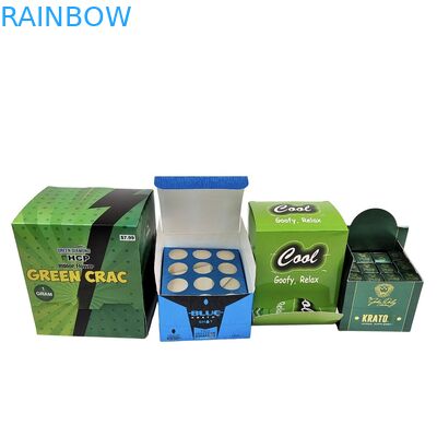 Papier Kraft do recyklingu Kraft Kraft Pudełko do przekąsek do ciasteczek Bar energetyczny Karton kosmetyczny Wyświetlacz opakowania Gąbka